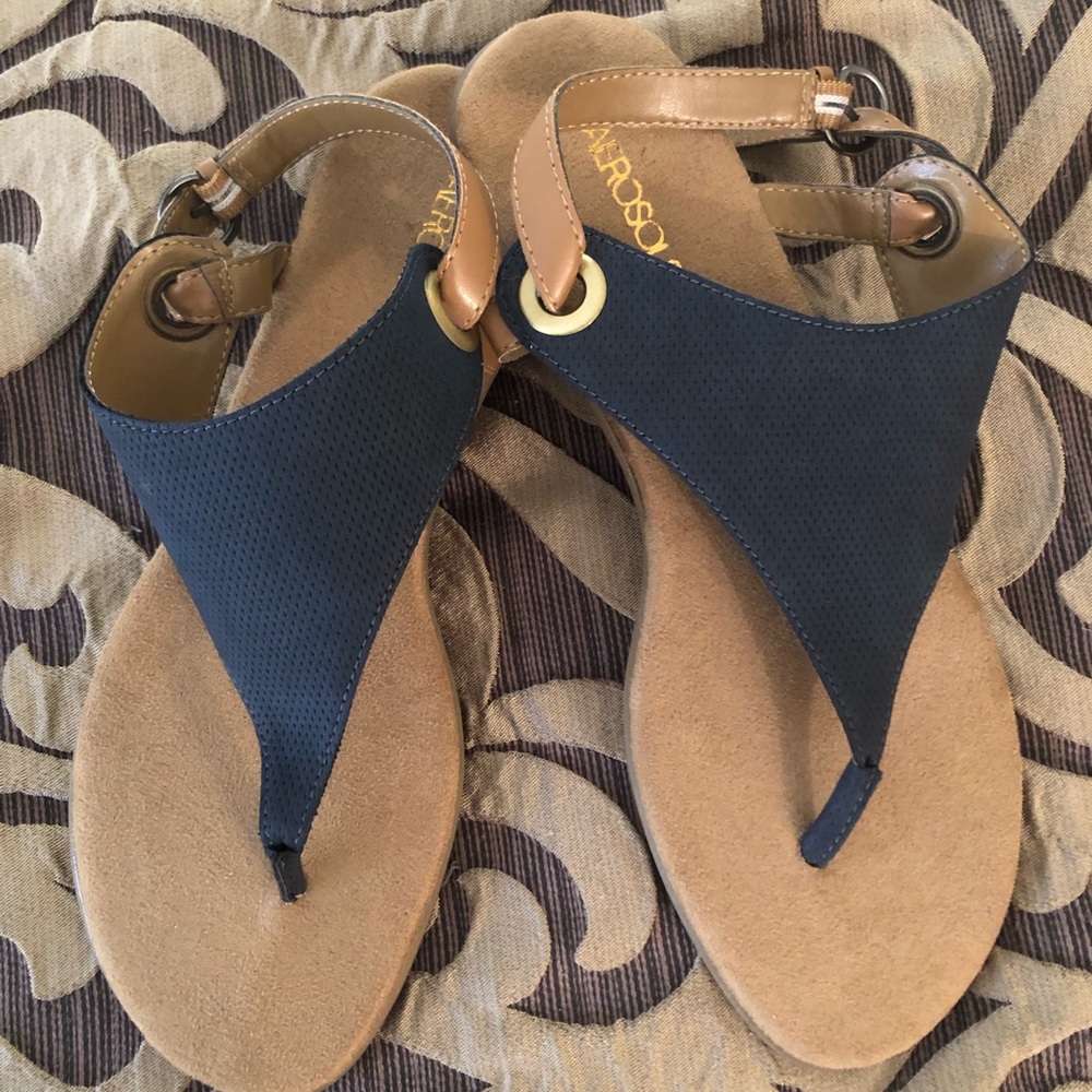 Aerosole Suede Sandals